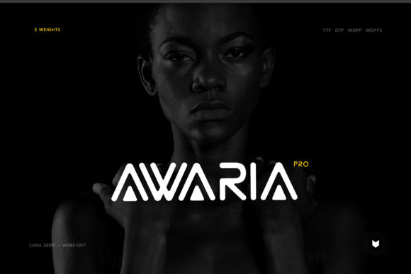 Awaria Pro: An Editorial Font for Modern Branding