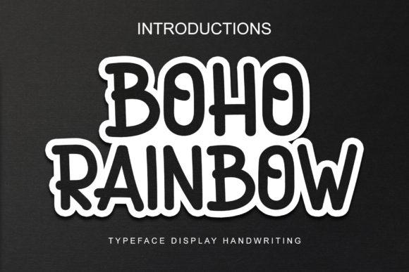 Boho Rainbow: The Perfect Font for Creative Branding