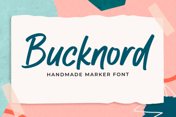 Bucknord: The Handmade Marker Font for Authentic Branding