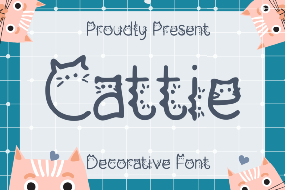 Cattie Font: A Joyful Display Typeface for Editorial Design
