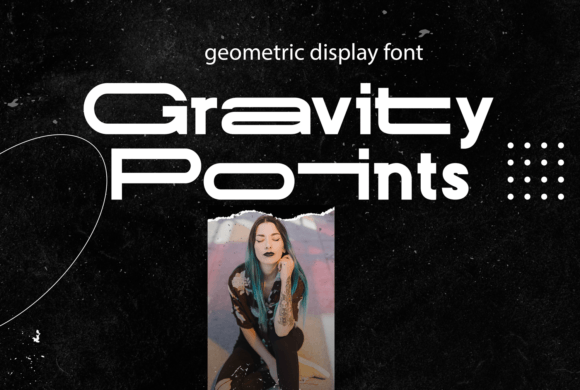 Elevate Your Brand Identity with Gravity Points Font