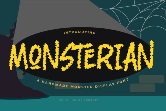 Explore Monsterian: A Cool and Unique Display Font