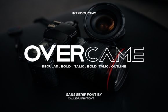 How Overcame Font Became a Favorite for Brand Identity Work