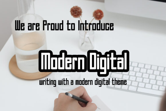 How to Use A Modern Digital Font for More Impactful Campaign Graphics