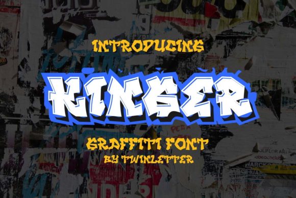 Kinger: Your Urban Branding Font for Modern Business Identity