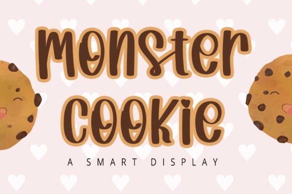 Monster Cookie Font: A Display Typeface for Editorial Personality