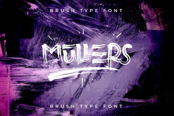 Mullers: A Display Font for Creative Product Makers