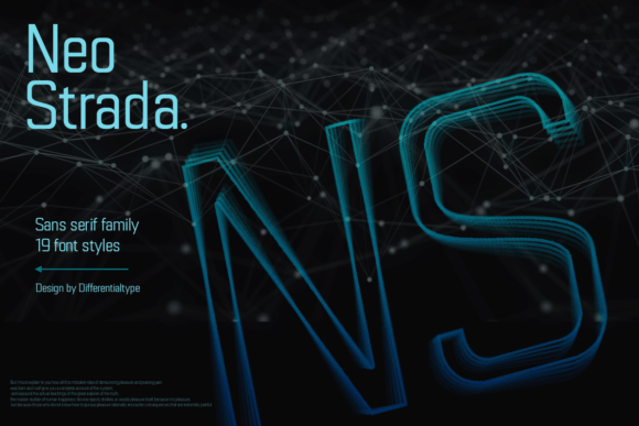Neo Strada: A Geometric Font for Modern Brand Identity