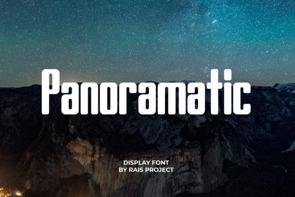 Panoramatic: The Vintage Display Font That Elevates Any Design