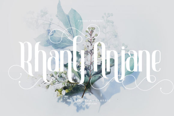 Rhany Anjane: A Distinct Font for Editorial Mood