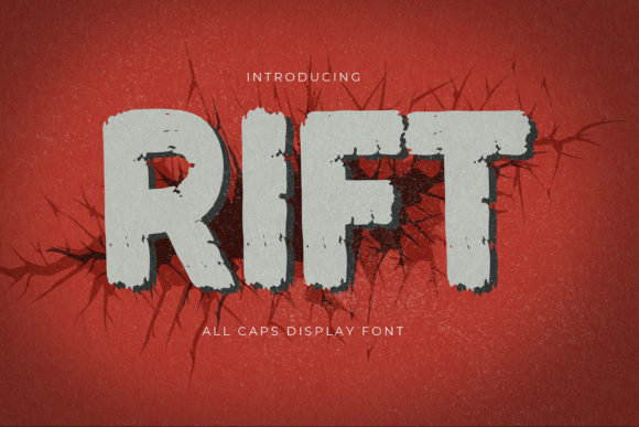 Rift: A Vintage-Style Display Font for Modern Web Design