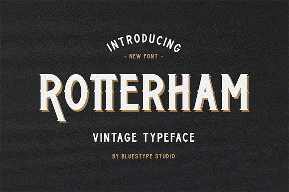 Rotterham: The Display Font for Confident Brands