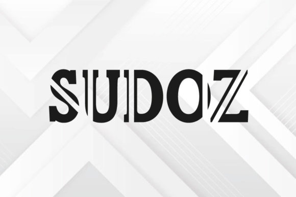 Sudoz: A Vintage Display Font for Crafters and Creators