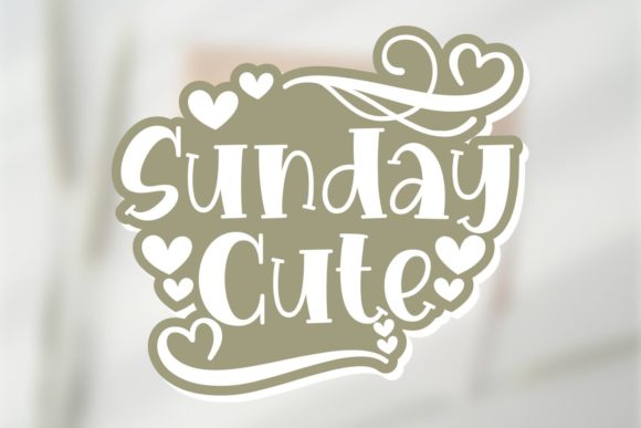 Sunday Cute Font: A Playful Display Typeface for Modern Content