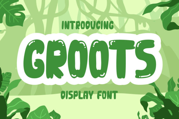 Testing Groots: A Playful Display Font for Authentic Branding