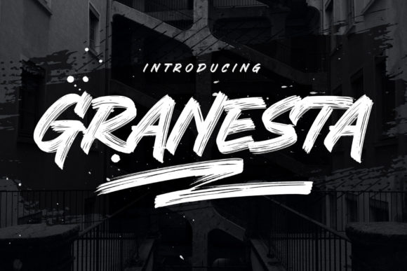 The Granesta Display Font: Editorial Design's Bold Accent