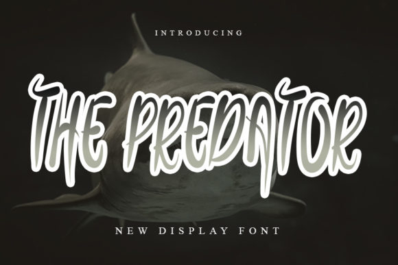 The Predator Font: A Unique Display Typeface for Scroll-Stopping Visuals