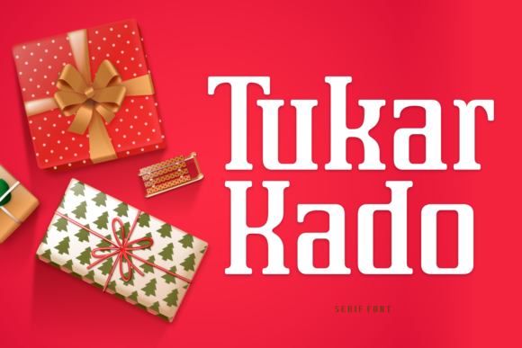 Transform Your Digital Content with the Tukar Kado Display Font